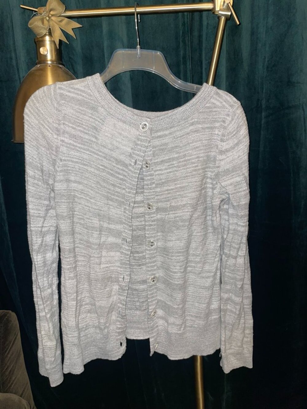 Angel of the North Grey cardigan, Medium